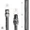 Flextron Gas Line Hose 3/8'' O.D.x60'' Length 3/8" FIPx1/2" MIP Fittings, Stainless Steel Flexible Connector FTGC-SS14-60J - alternate 5